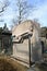 Oscar Wilde grave.