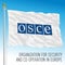 OSCE Organization for Security and Co-operation in Europe flag