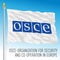 OSCE, Organization for Security and Co-operation in Europe flag, european organization