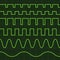 Oscilloscope screen editable lines