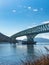 Oshima Bridge. A bridge connecting the main island of Japan Honshu and Suo-Oshima island