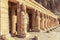 Osiride statues of Hatshepsut Temple, Luxor, Egypt