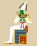 Osiris is the god of ancient Egypt