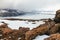 Oskjuvatn lake Askja volcano crater Highlands of Iceland Scandinavia