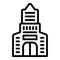 Oslo city icon outline vector. Norway capital