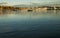 Oslo-fjord, blue waters and sky, boats and their reflections.