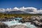 Osorno Volcan from PetrohuÃ© Waterfalls