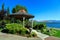 Osoyoos Wood Gazebo City Park Okanagan Valley