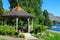 Osoyoos Wood Gazebo City Park Okanagan Valley