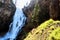 Osprey Falls in Yellowstone National Park Beautiful waterfall