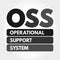 OSS - Operational support system acronym
