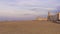 Ostend Belgium beach in winter