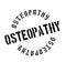 Osteopathy rubber stamp