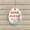 Osterangebot Egg Price Sticker Wood