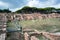 ostia antica port on the Tiber in Rome. Roman Archeology site