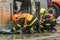 Ostrava Exercises of rescue operation in a car accident