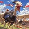 Ostrich Race Track: A Wildly Unique Spectacle
