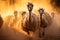 Ostriches Wildlife Hunting - Aggressive Charge Close-Up Shot Reveals Running Animal in Africa with Intense Aggression and Fierce