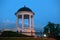 Ostrovskys Gazebo at night