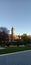 Otago University Clocktower at Sunset