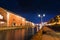 Otaru Historic canal district at night