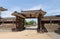 Oteninomon Gate (1670) of Marugame castle, Japan