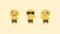 The other simple cute emoticon of Yello vector