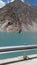 The an other view of atta abad lake hunza pakisatan