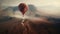 Otherworldly Volcano: Martian Balloon\\\'s Epic Encounter