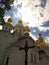 Othodox cross, Kiev Pechersk Lavra, Ukraine. UNESCO world heritage.