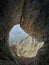 Otlisko okno, rock window above Vipava valley