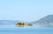 Otok Island Gospa od Milo, Tivat Bay, Montenegro