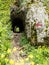 Otoman rock tunnel in National Park Cheile Nerei Romania.