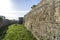 Otranto, APULIA, Italy. The Aragonese castle is the defensive stronghold city of Otranto. A historical defense tower as part of