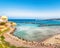 Otranto - coastal town in Puglia with turquoise sea