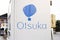 Otsuka logo on beverages vending machine