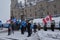 Ottawa, Canada. February 22, 2021. End Genocide in Uyghur Rally in front of Parliament