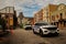 Ottawa Police Service vehicle in the ByWard Market