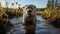 Otter In The Waters: Unreal Engine 5\\\'s Pop-culture-infused National Geographic Photo