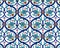 Ottoman ancient Turkish tile patterns, motifs