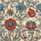 Ottoman embroidered style card design seamless pattern, created with generative AI