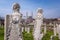 Ottoman gravestones and Selimiye Mosque