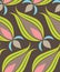 Ottoman Tulip Seamsless Pattern