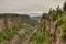 Ouimet canyon is a provincial Park in Northern Ontario by Thunder bay