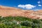 Ounilla Valley, Morocco, High Atlas Landscape. Argan trees on th