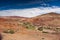 Ounilla Valley, Morocco, High Atlas Landscape. Argan trees on th