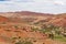 Ounilla Valley, Morocco, High Atlas Landscape. Argan trees on th