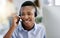 Our customers are at the heart of our organisation. Shot of a male agent working in a call centre.