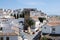 Our Father Jesus church and town buildings, Ronda, Spain.