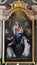 Our Lady of Holy Rosary, altarpiece in the St George church in Luson, Italy